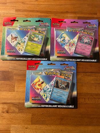 Lot de 3 tripacks evolution prismatique