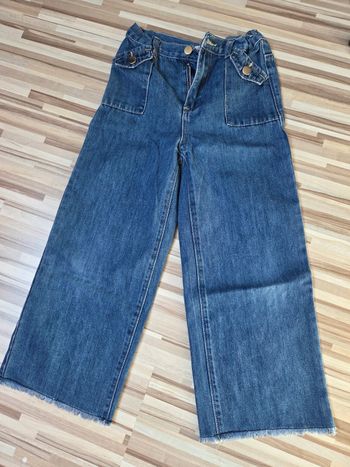 Jean wide leg 9 ans fille