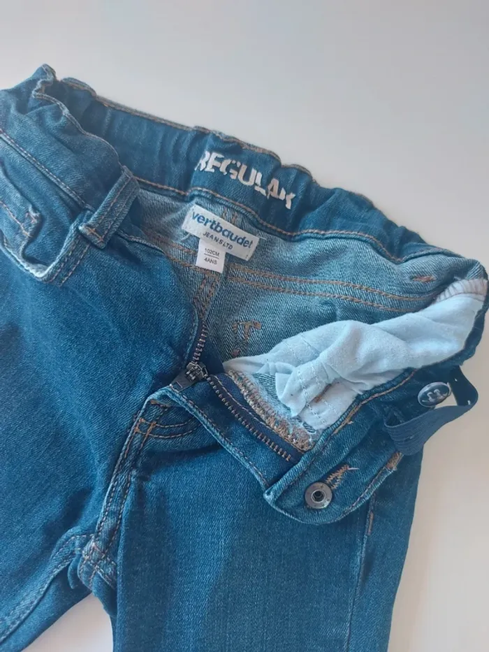 Pantalon en jeans garçon - photo numéro 2