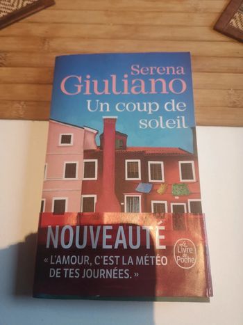 Livre un coup de soleil serena Giuliano