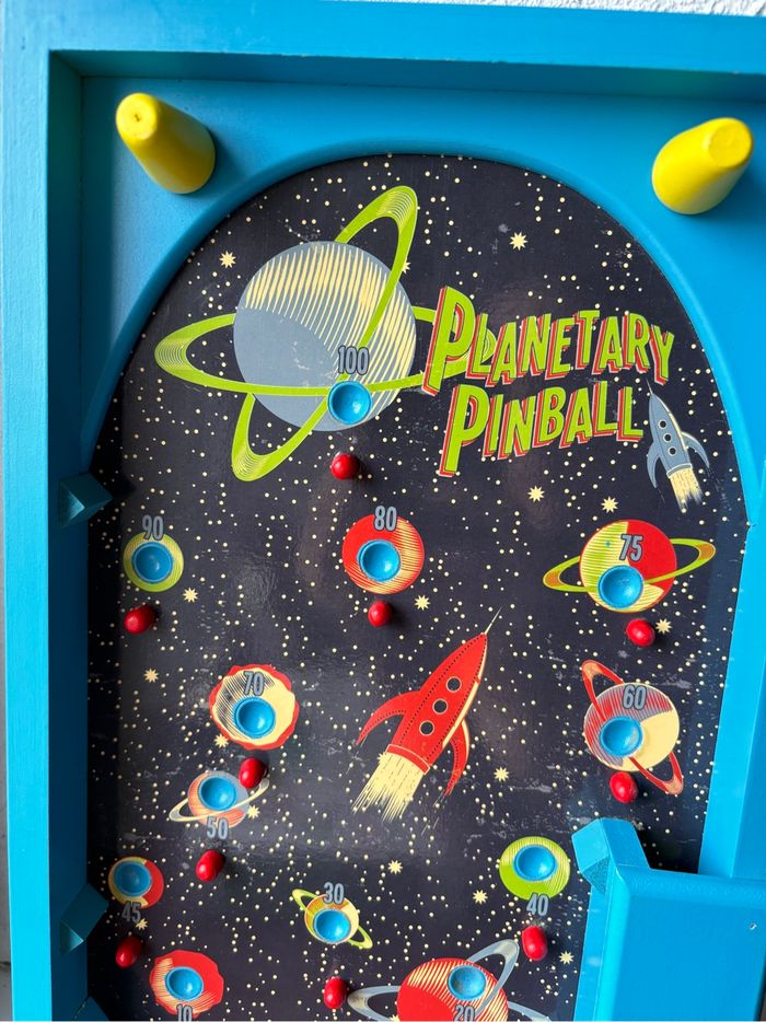 Flipper pour enfant - thème espace - planètes - planetary pinball - photo numéro 4