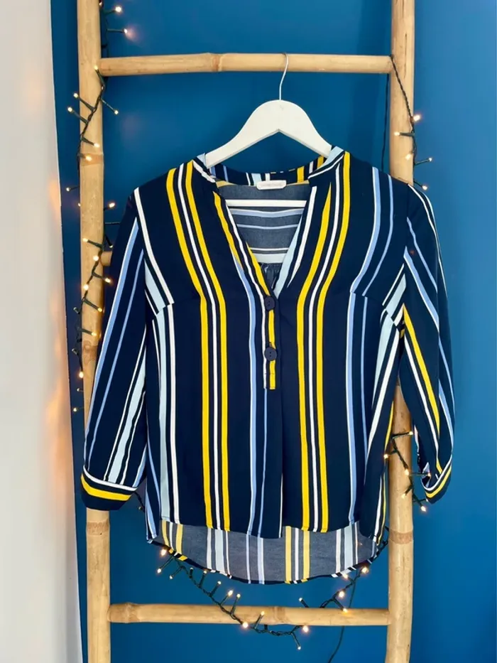 🌟 Tee-shirt manche 3/4 femme en S