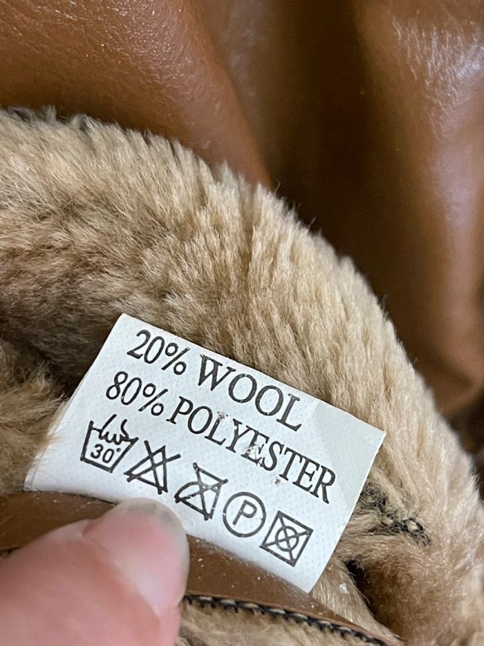 Veste en similicuir xl - photo numéro 4