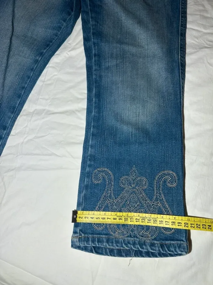 Jean vintage à motifs - photo numéro 6