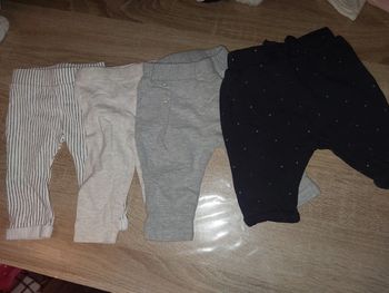 Lot de 4 leggings 3 mois