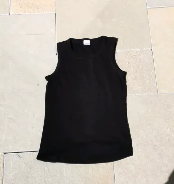 Débardeur noir camaieu taille 36