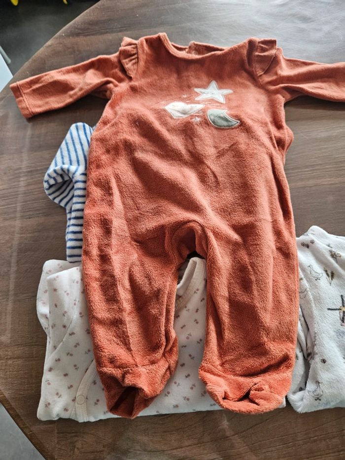 Lot de 6 pyjamas bébé - photo numéro 4
