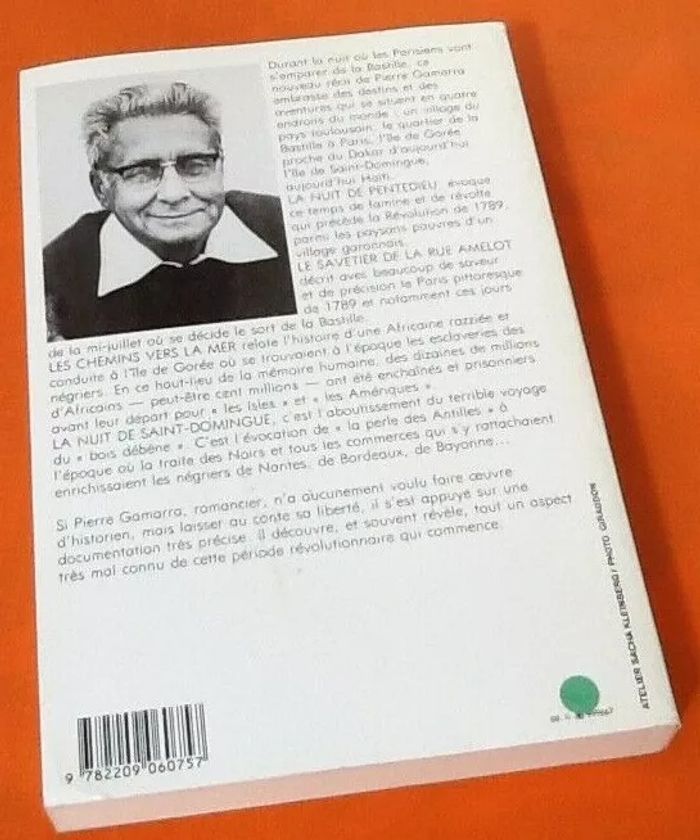 Pierre Gamarra Les nuits à la Bastille (1988) Editions Messidor - photo numéro 3