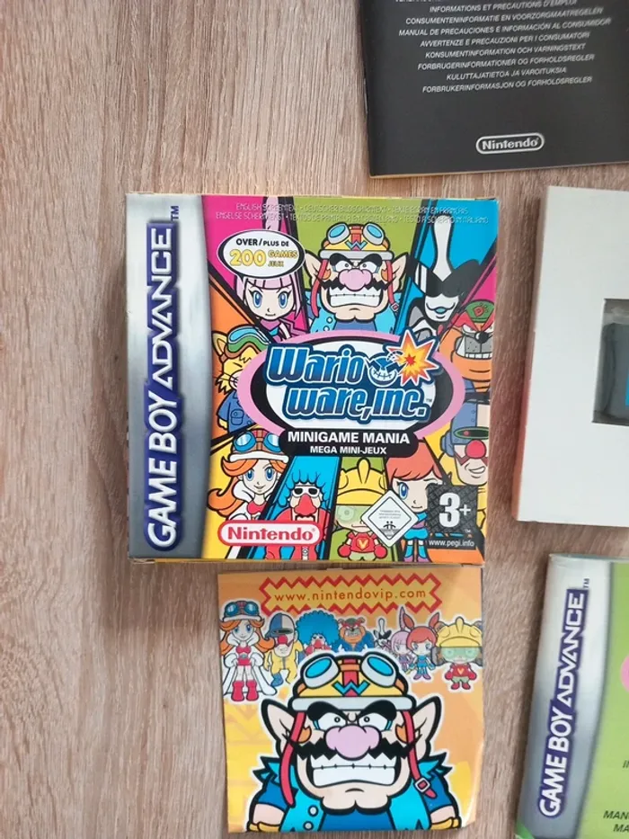 Jeu Gameboy Advance Wario