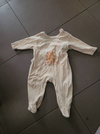 Pyjama velours 9 mois