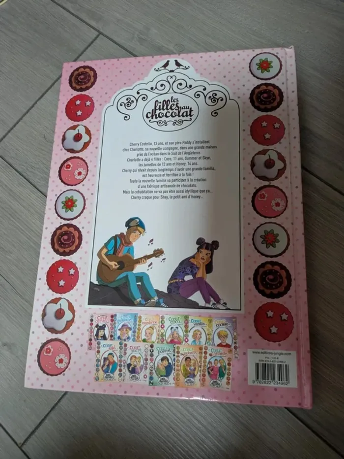 Bd coeur cerise les filles au chocolat volume 1 bon état - photo numéro 3