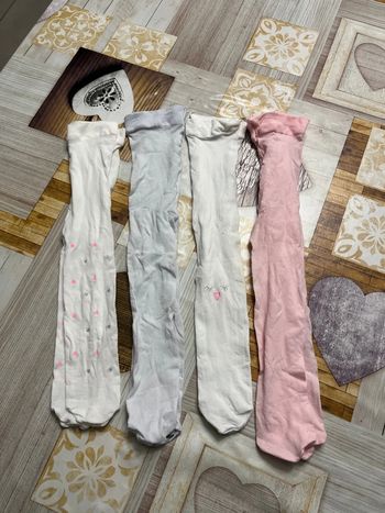 Lot de 4 paires collants taille 17/18