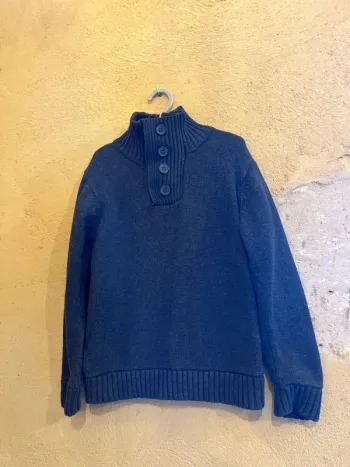 Pull en laine Garçon Tape à L'oeil 6 ans Gris anthracite