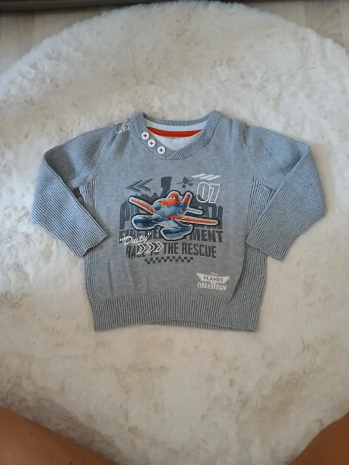 pull 3 ans garçon disney