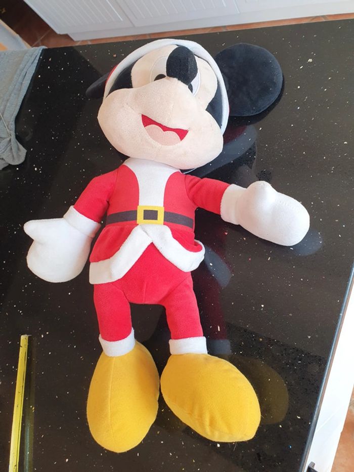 Peluche Mickey de Noël - photo numéro 3