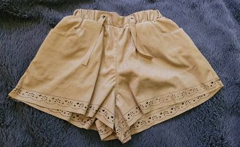 Short suedine 2 ans