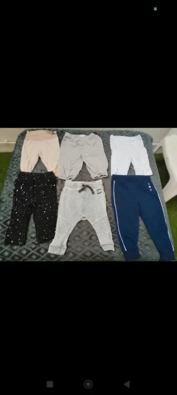 Lot pantalon garçon