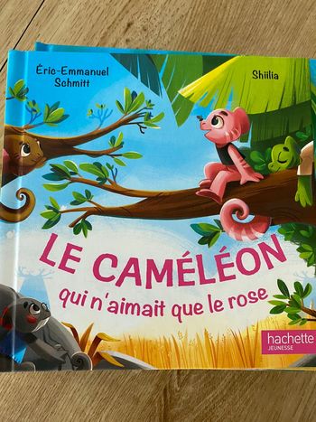Livre Le caméléon qui n aimait que le rose