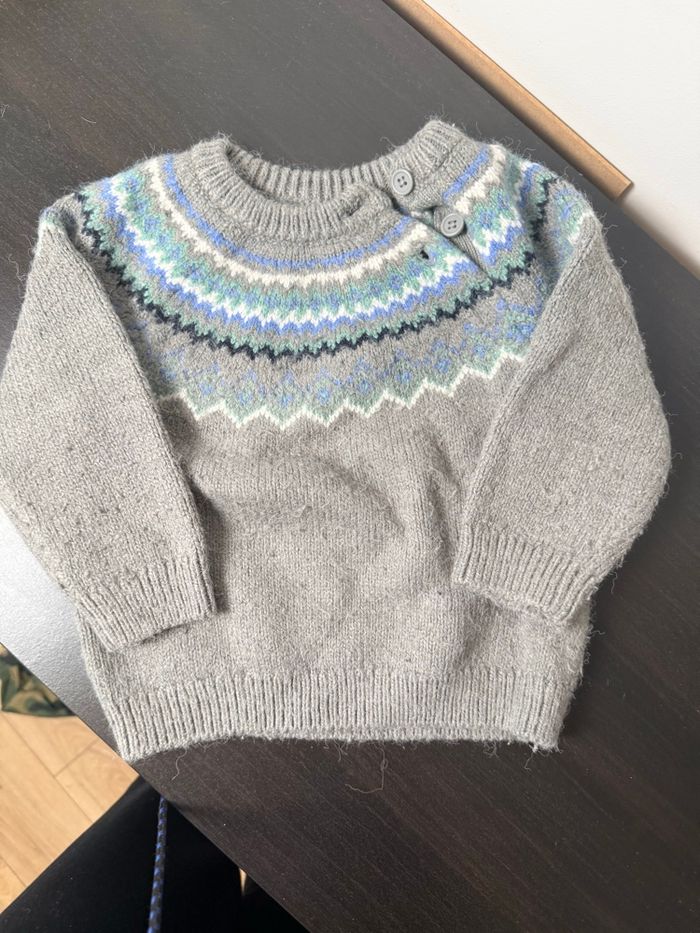 Pull moutonné