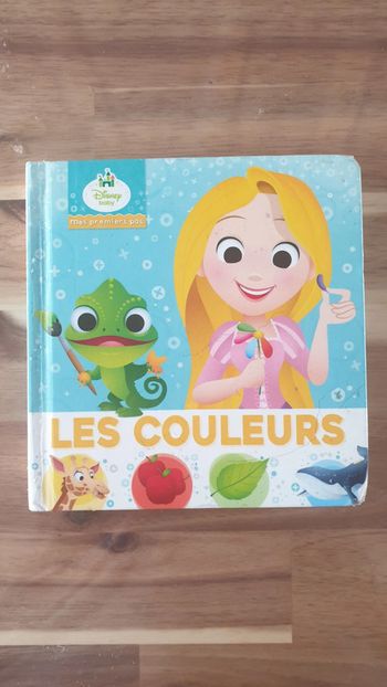 Livre disney sur les couleurs