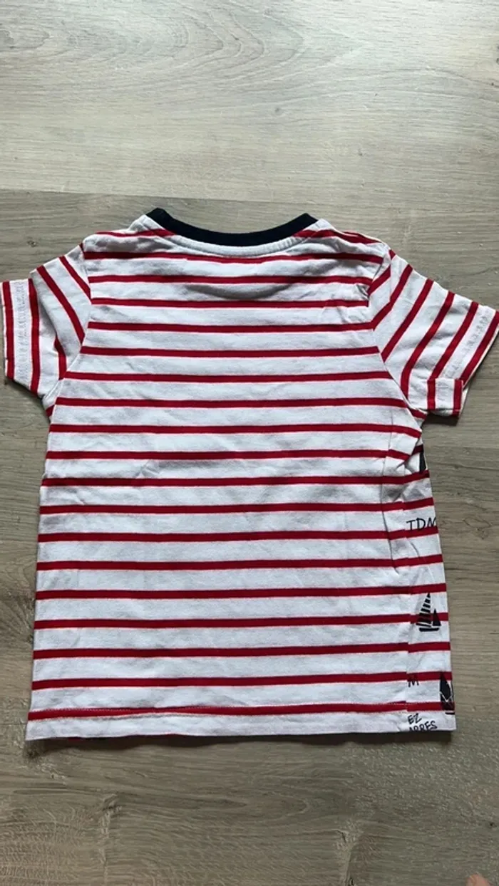 T-shirt manches courtes terre de marin - photo numéro 2