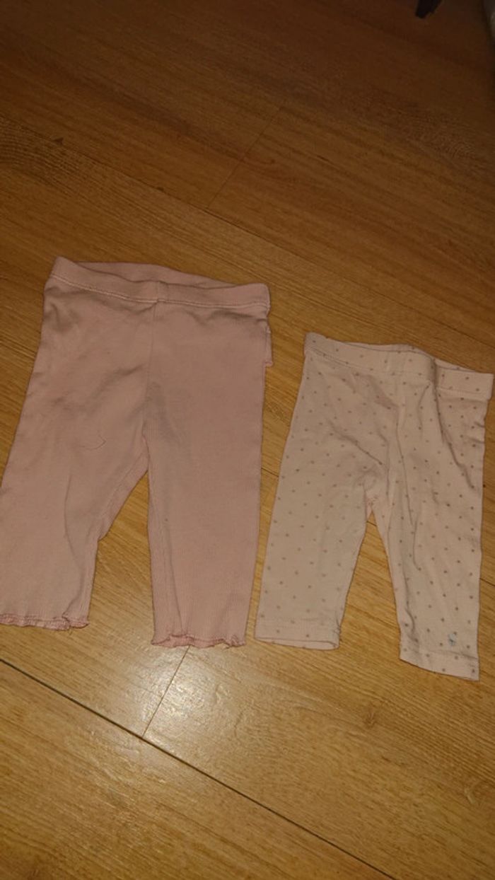 Lot 2 leggings naissance