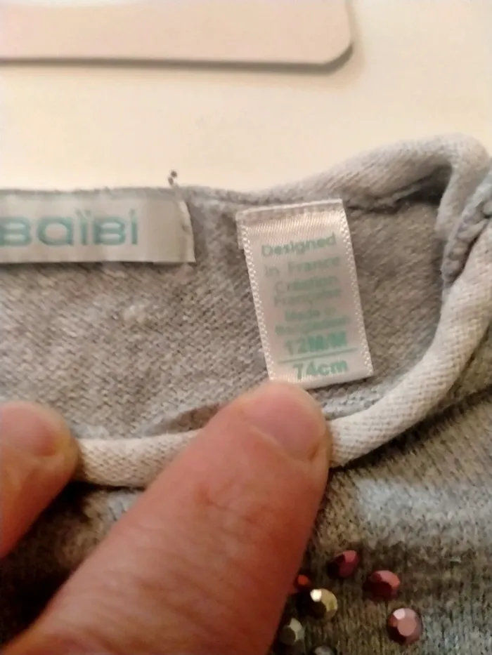 Pull bébé Obaïbi Taille 12 mois - photo numéro 4