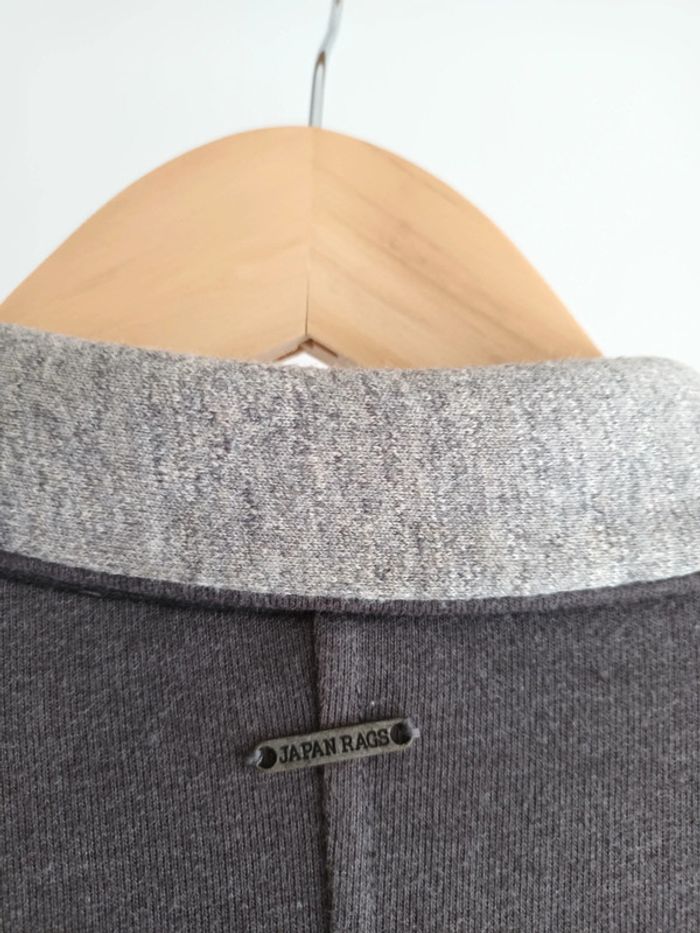 Veste blazer grise Japan Rags taille M - photo numéro 7