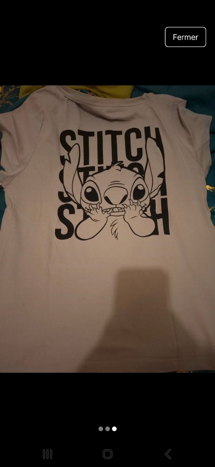T-shirt Stitch neuf - photo numéro 2