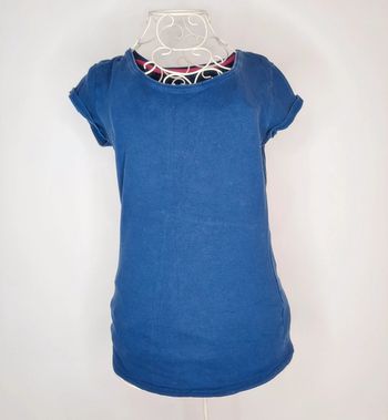 T-shirt bleu tex S