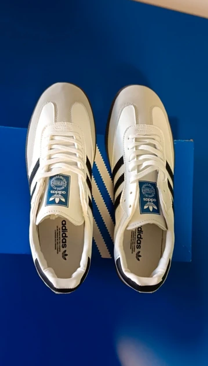 Adidas Samba Blanc 42 - photo numéro 5