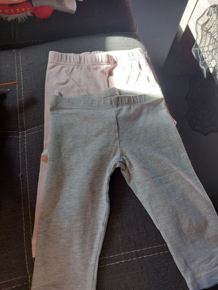Lot de 2 leggings