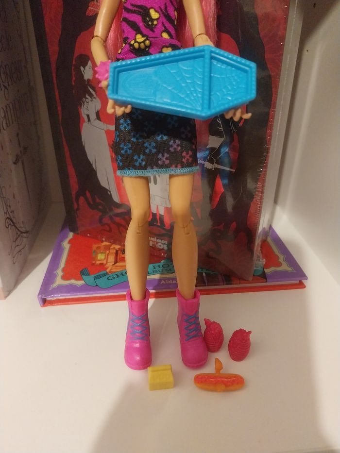 Poupée Howleen Wolf Monster High Café Torreur Creepateria Mattel - photo numéro 3