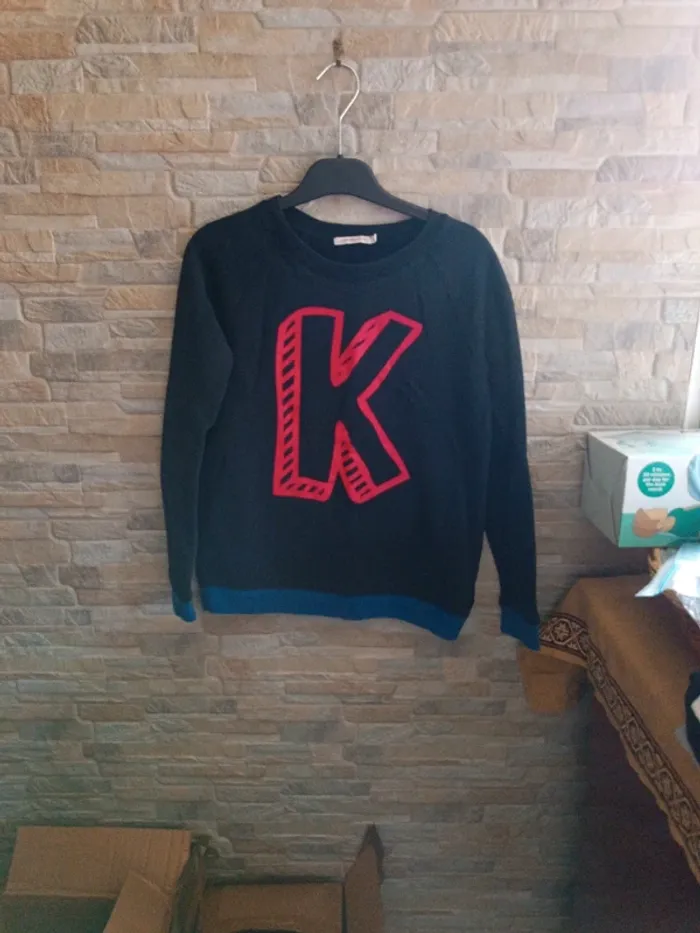 Sweat noir Monoprix kids 10A