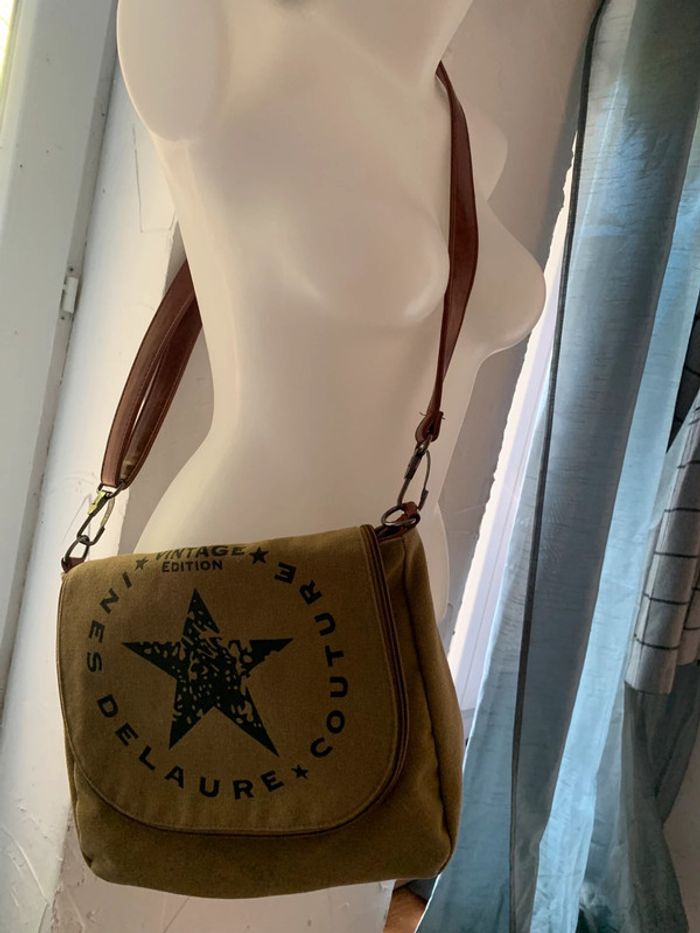 Sac bandoulière vintage édition Inès delaure couture - photo numéro 11