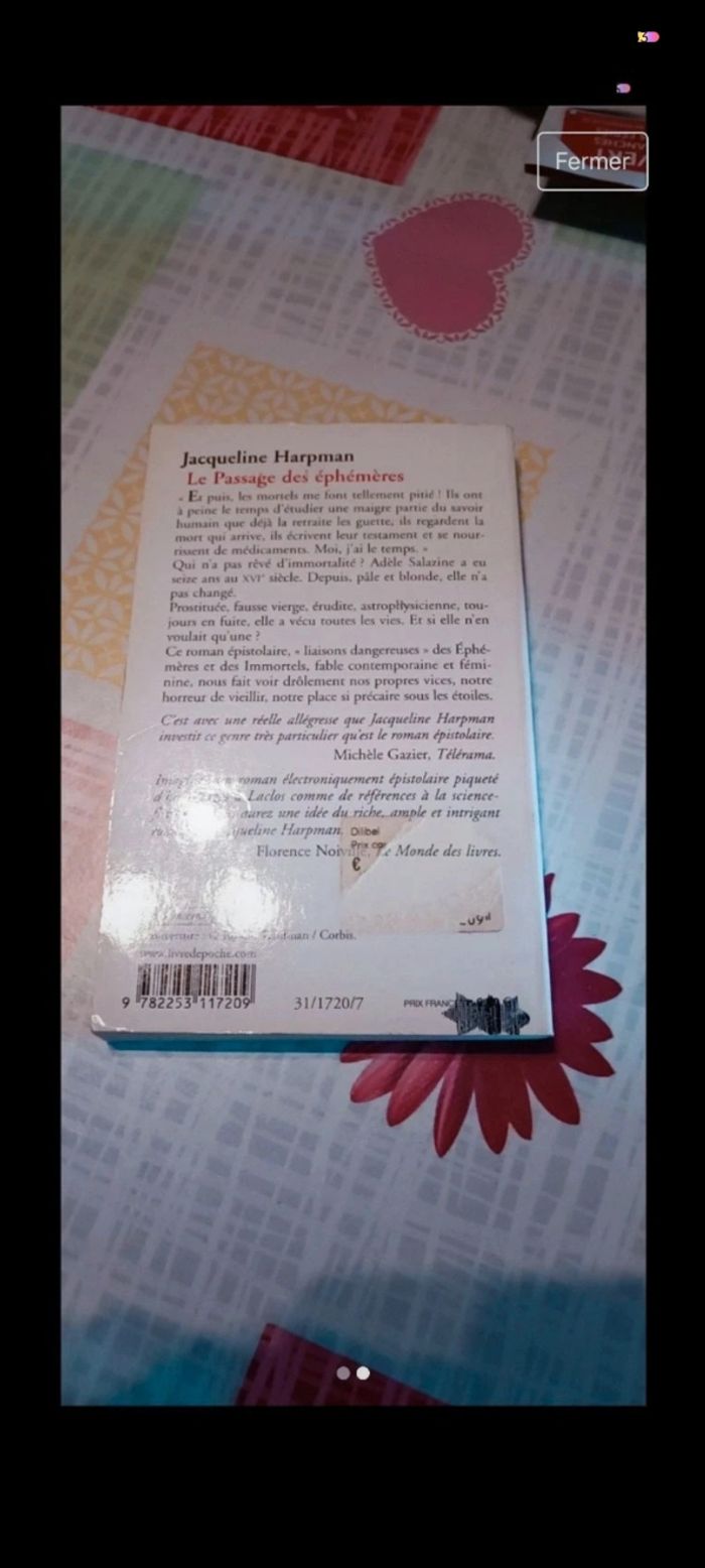 Livre le passage des éphémères - photo numéro 2
