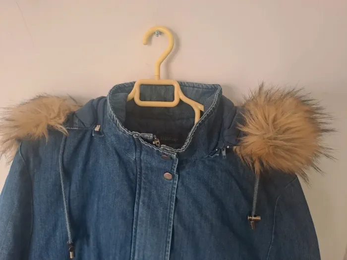 Manteau doudoune effet jean en extérieur Taille 4 Elyne - photo numéro 3