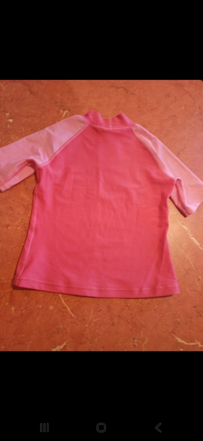 T.shirt anti UV fille taille 6 ans - photo numéro 3
