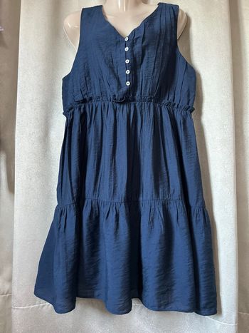 Robe marine légère 44 c’est beau la vie