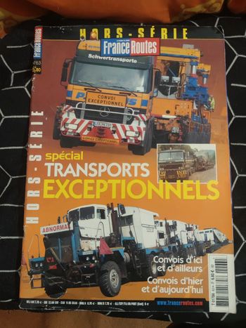 Revue France routes hors série spécial transports exceptionnels
