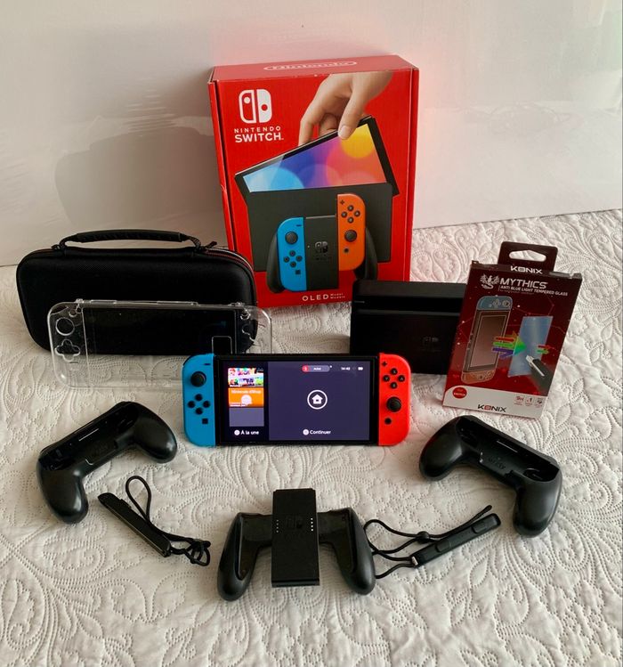 Nintendo Switch Oled - 7 pouces - photo numéro 2