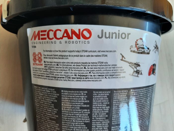 MECCANO Junior_ Barril 150 pièces - photo numéro 2