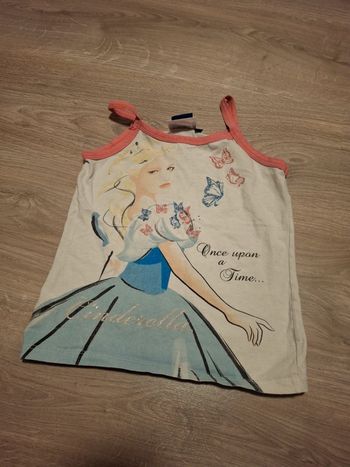 Débardeur fille 8 ans cinderella disney