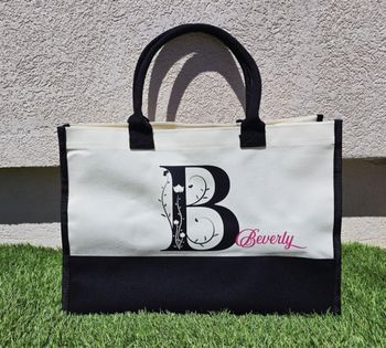 Grand sac cabas personnalisé