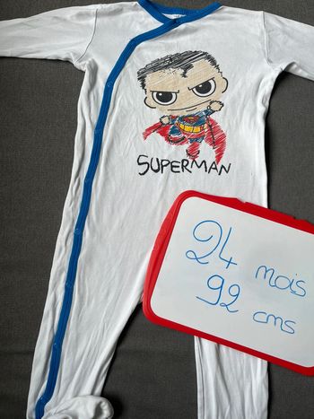 Pyjama léger Superman 24 mois