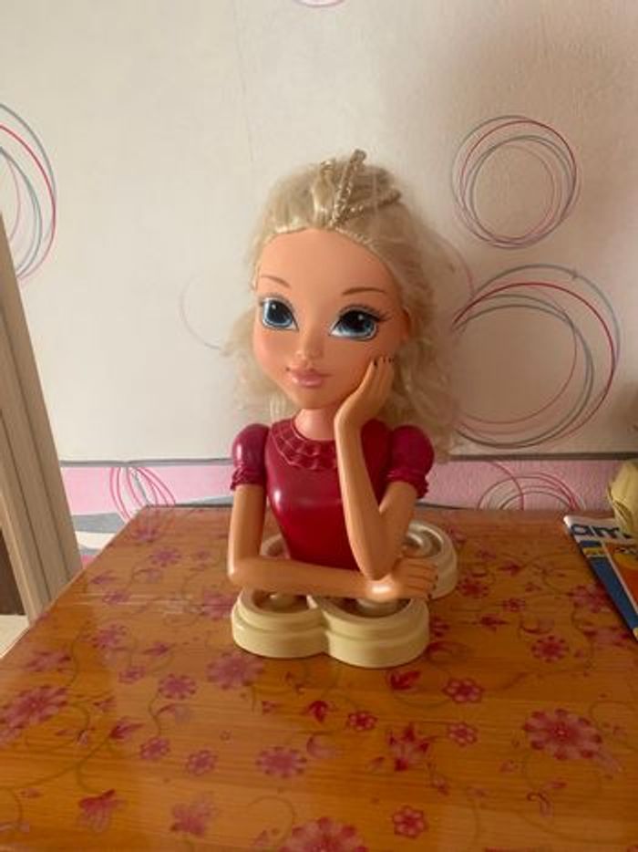 Vend tête de poupée à coiffer - photo numéro 6