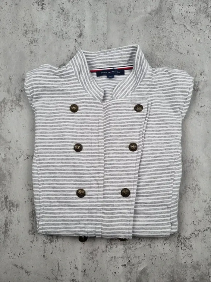 Veste officier Tommy Hilfiger rayée L Femmes - photo numéro 2