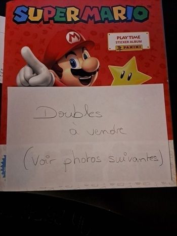 Stickers Mario panini