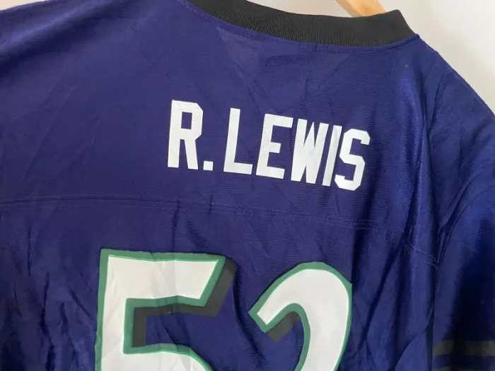 Maillot NFL jersey Ray #52 Lewis Baltimore Ravens 🏈 Mens S - photo numéro 10