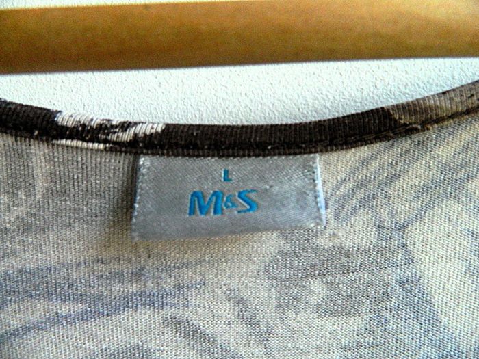 T shirt manches courtes T L "M&S mode" - photo numéro 2